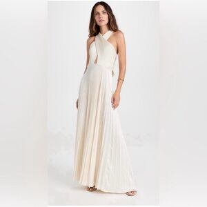 A.L.C. Athena Pleated Gown